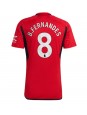 Billige Manchester United Bruno Fernandes #8 Hjemmedrakt 2023-24 Kortermet